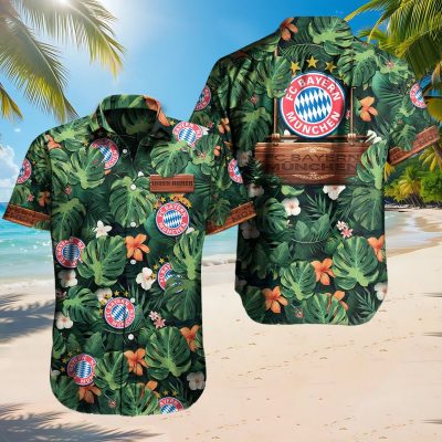 Hawaiihemd Bayern München – Herren Sommerhemd