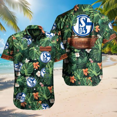 Hawaiihemd Schalke 04 – Herren Sommerhemd