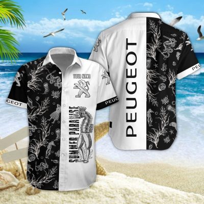 Hawaiihemd Peugeot – Herren Sommerhemd