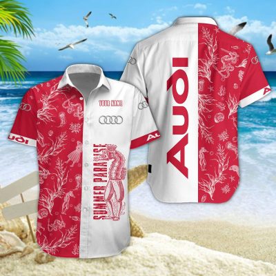 Hawaiihemd Audi – Herren Sommerhemd