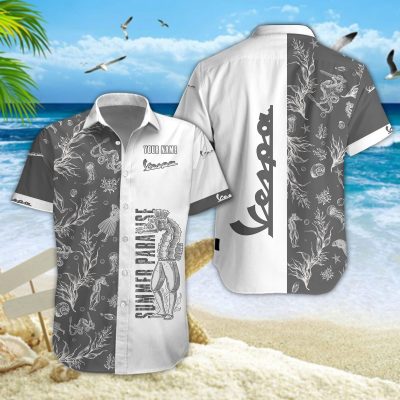 Hawaiihemd Vespa – Herren Sommerhemd