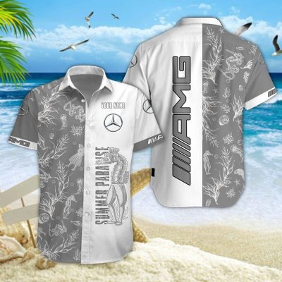 Hawaiihemd Mercedes-AMG – Herren Sommerhemd