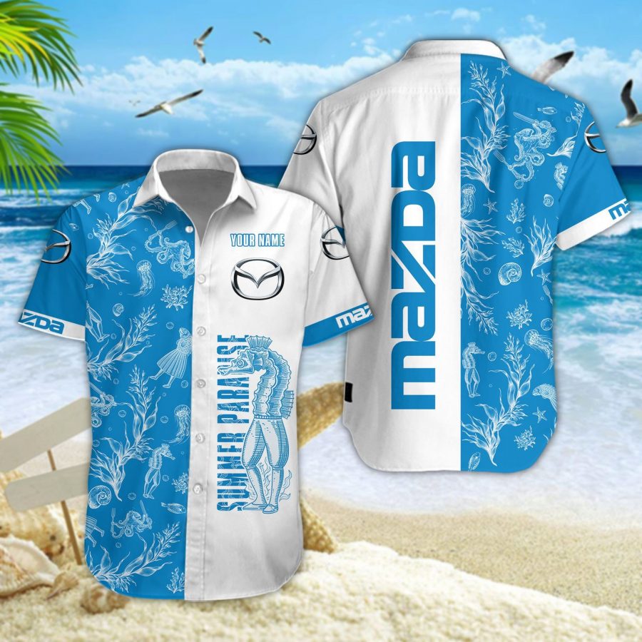 Hawaiihemd Mazda – Herren Sommerhemd