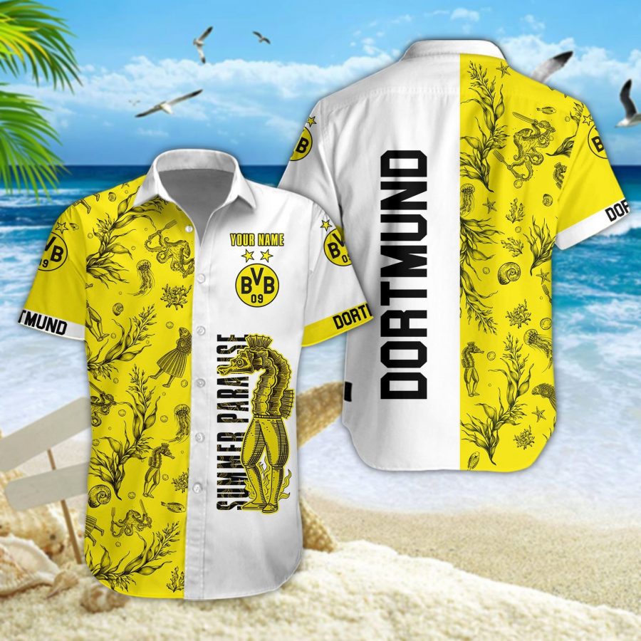 Hawaiihemd Borussia Dortmund – Herren Sommerhemd