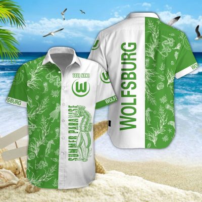 Hawaiihemd VfL Wolfsburg – Herren Sommerhemd