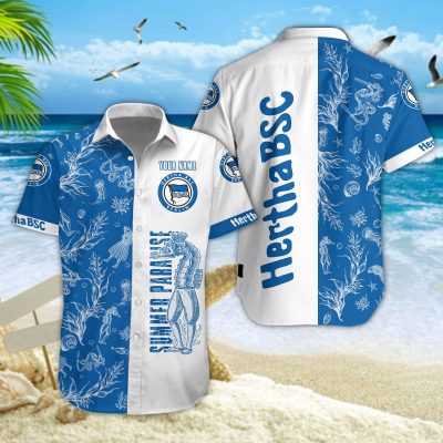 Hawaiihemd Hertha BSC – Herren Sommerhemd