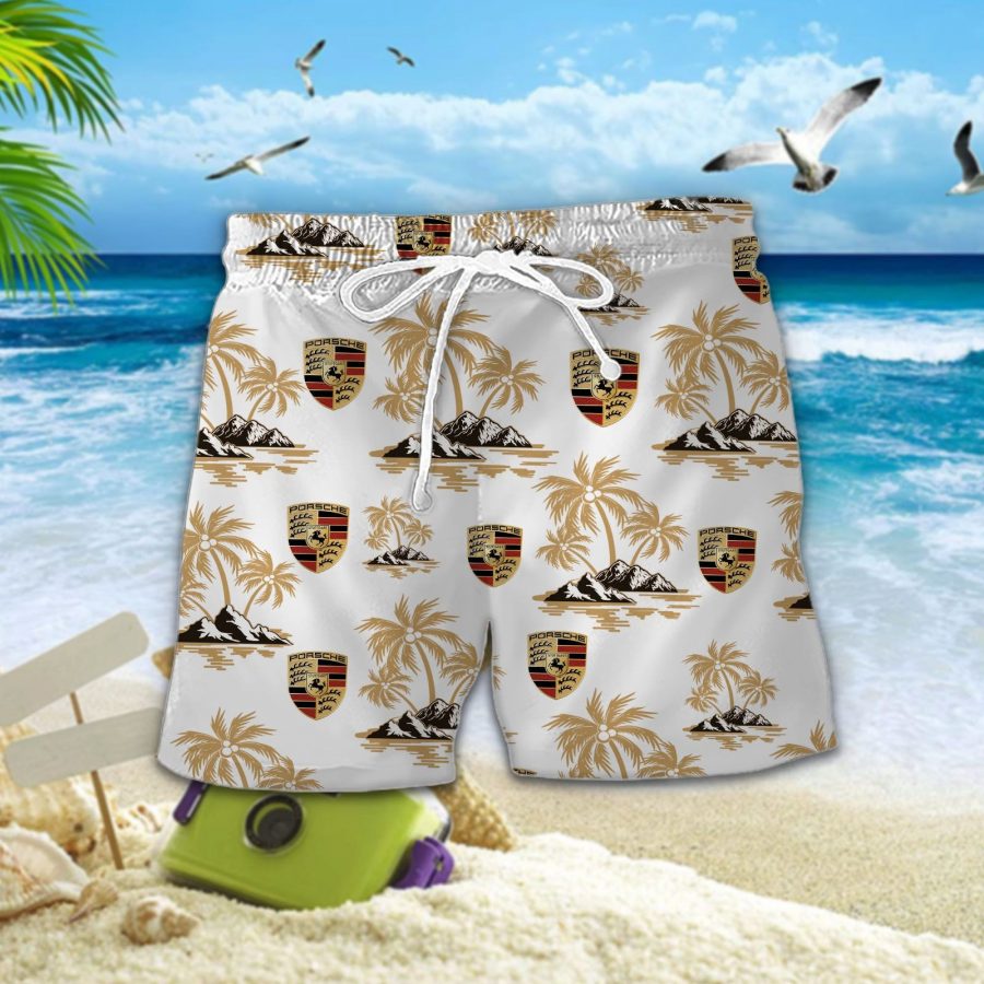 Hawaiihemd Porsche – Herren Sommerhemd – Bild 2