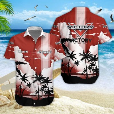 Hawaiihemd Victory Motorcycles – Herren Sommerhemd