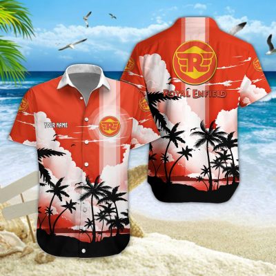 Hawaiihemd Royal Enfield – Herren Sommerhemd