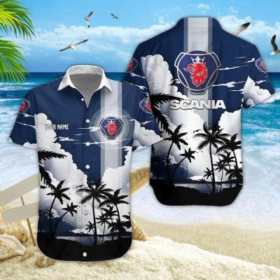 Hawaiihemd Scania – Herren Sommerhemd