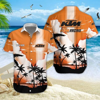 Hawaiihemd KTM Racing – Herren Sommerhemd