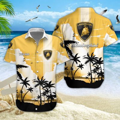 Hawaiihemd Lamborghini – Herren Sommerhemd