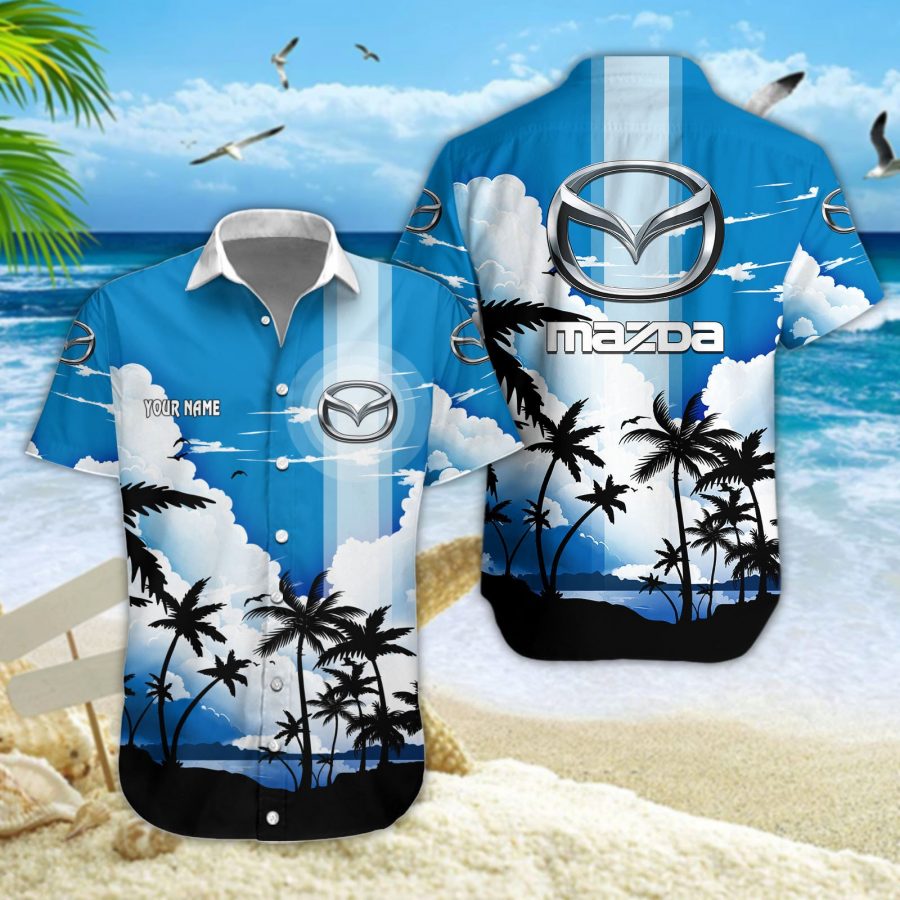 Hawaiihemd Mazda – Herren Sommerhemd