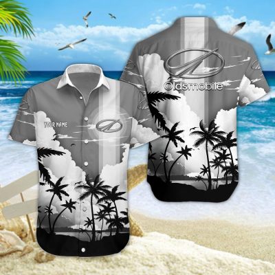 Hawaiihemd Oldsmobile – Herren Sommerhemd