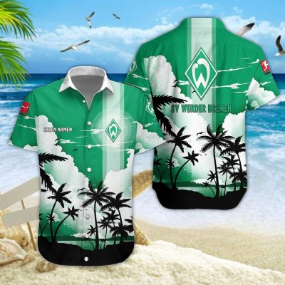 Hawaiihemd Werder Bremen – Herren Sommerhemd