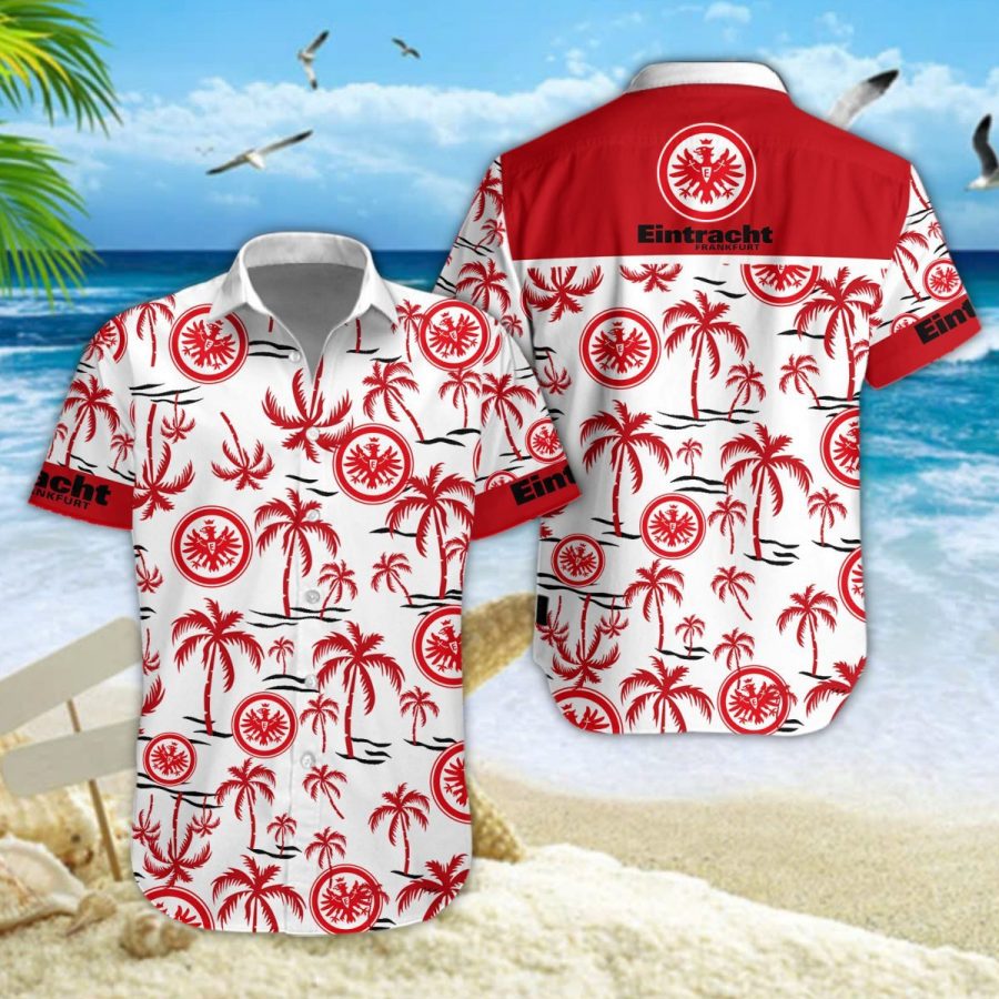Hawaiihemd Eintracht Frankfurt – Herren Sommerhemd