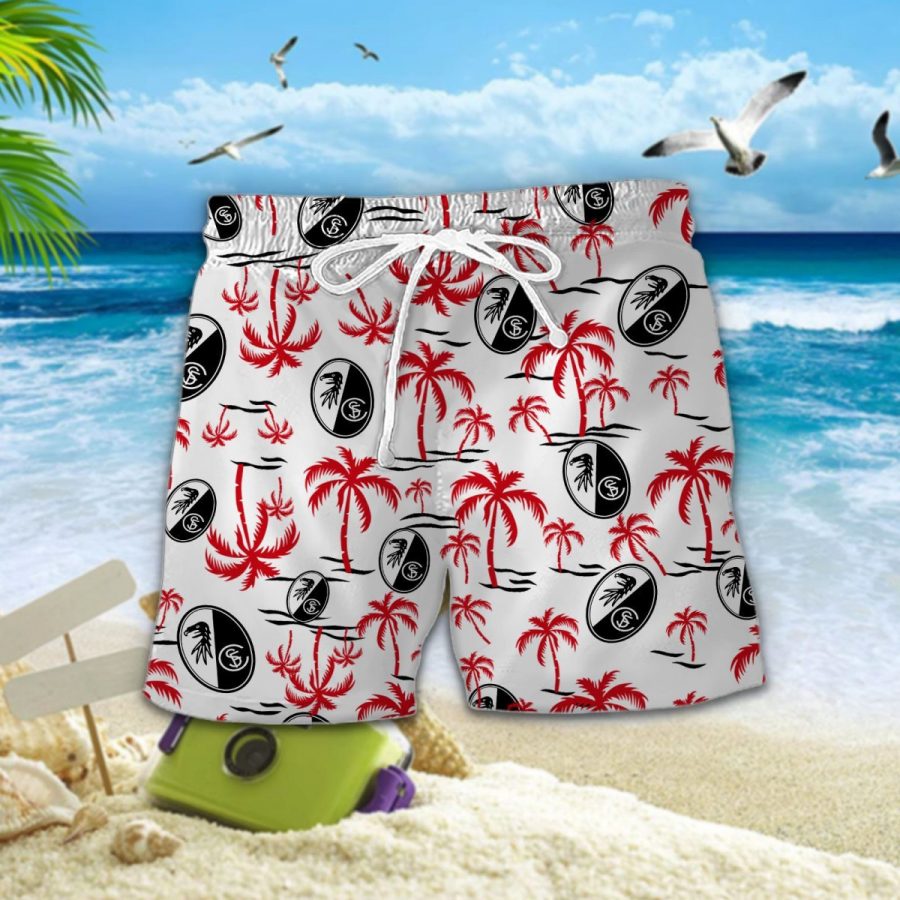 Hawaiihemd SC Freiburg – Herren Sommerhemd – Bild 2