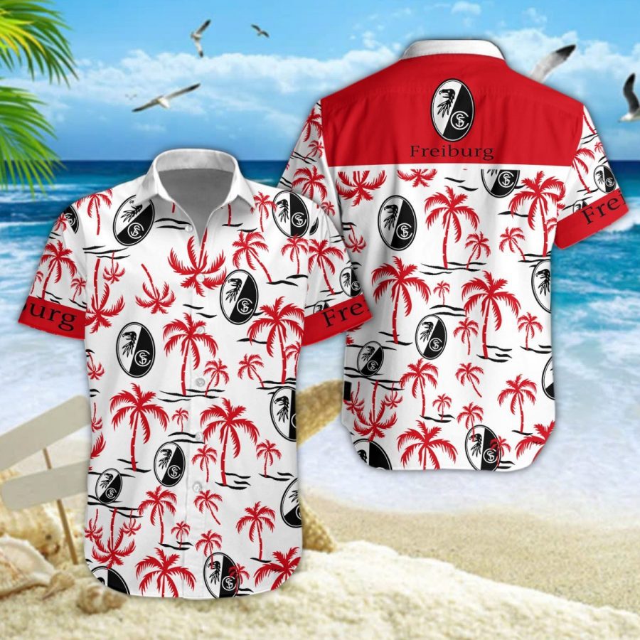 Hawaiihemd SC Freiburg – Herren Sommerhemd