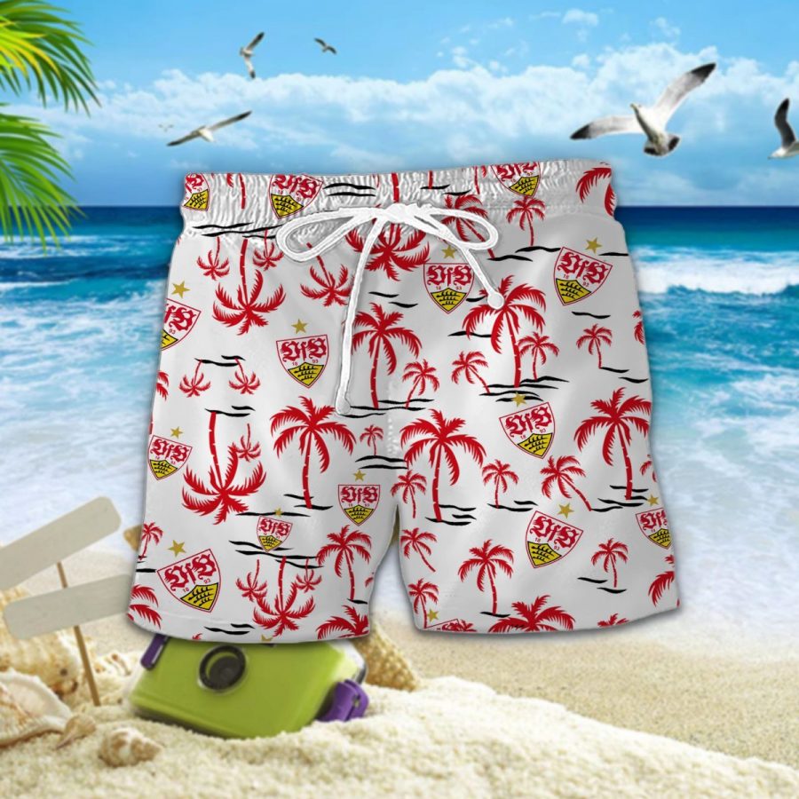 Hawaiihemd VfB Stuttgart – Herren Sommerhemd – Bild 2