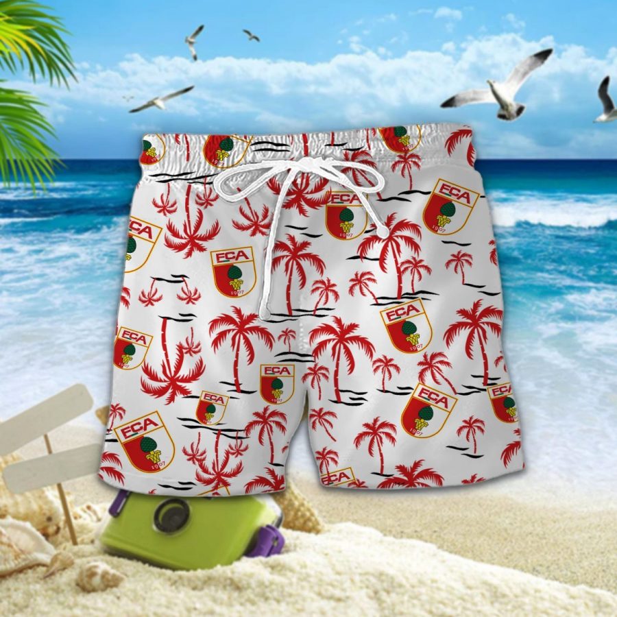 Hawaiihemd FC Augsburg – Herren Sommerhemd – Bild 2