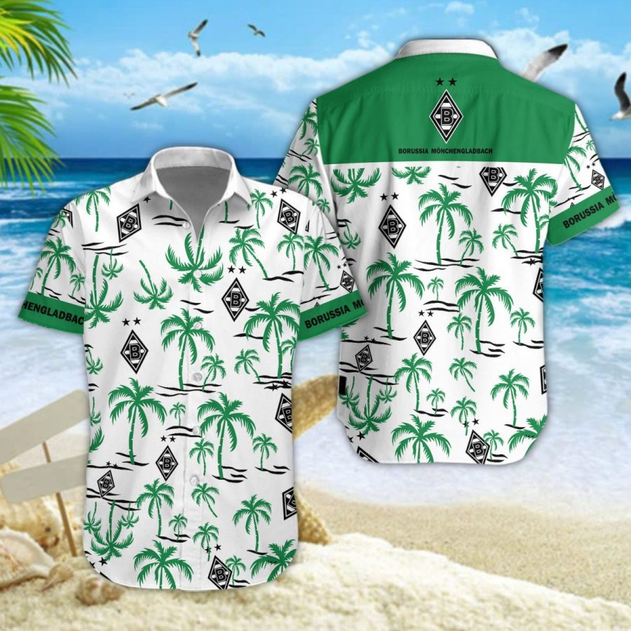Hawaiihemd Borussia Mönchengladbach – Herren Sommerhemd