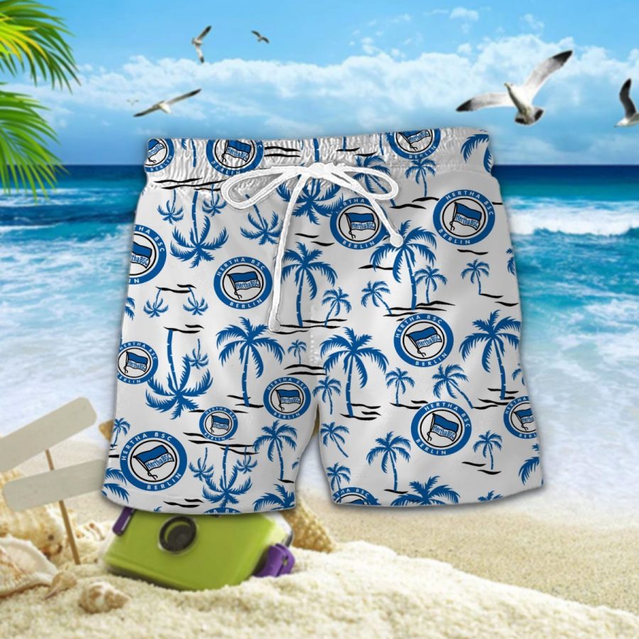 Hawaiihemd Hertha BSC – Herren Sommerhemd – Bild 2