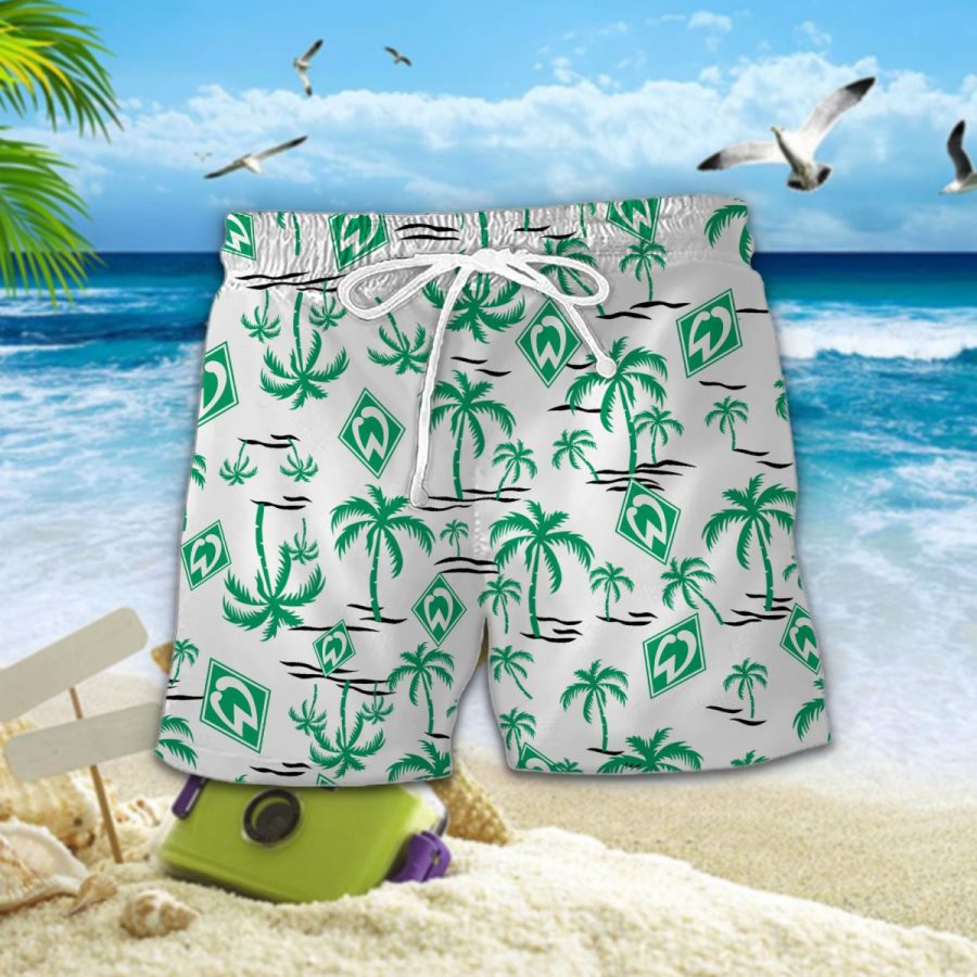 Hawaiihemd Werder Bremen – Herren Sommerhemd – Bild 2