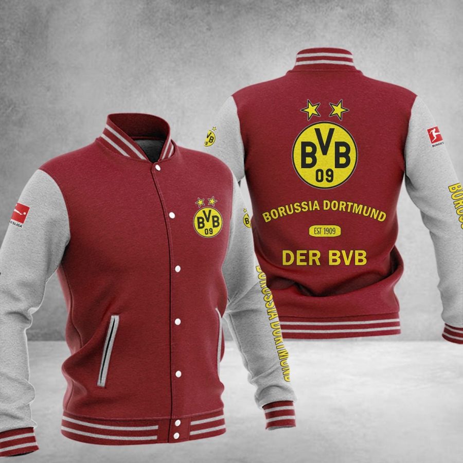 Borussia Dortmund College Jacke – Bild 4