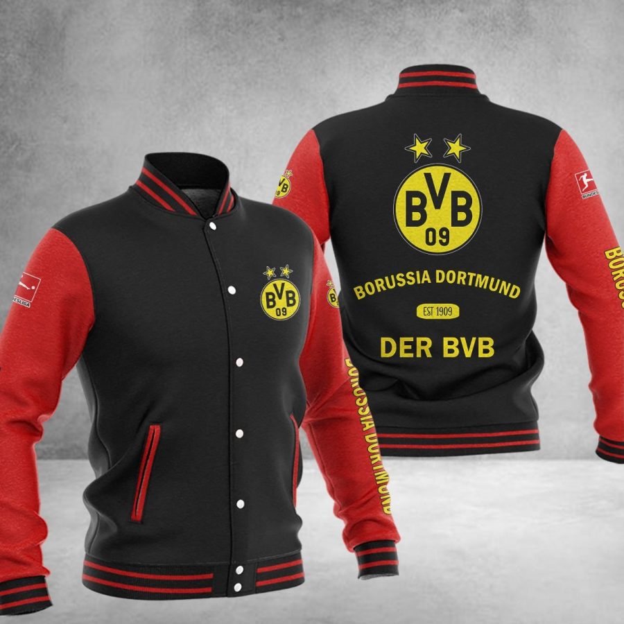Borussia Dortmund College Jacke – Bild 3