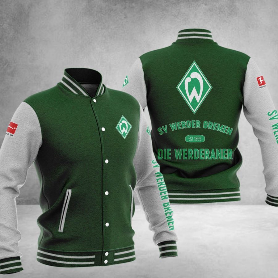 Werder Bremen College Jacke – Bild 7