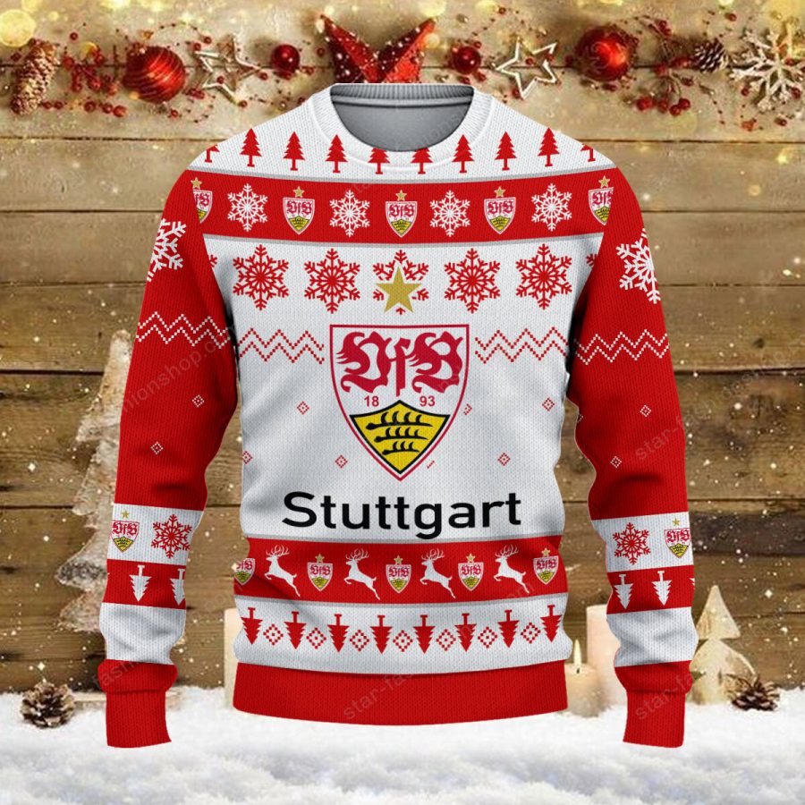 Weihnachtspullover VfB Stuttgart – Ugly Christmas Sweater – Bild 2