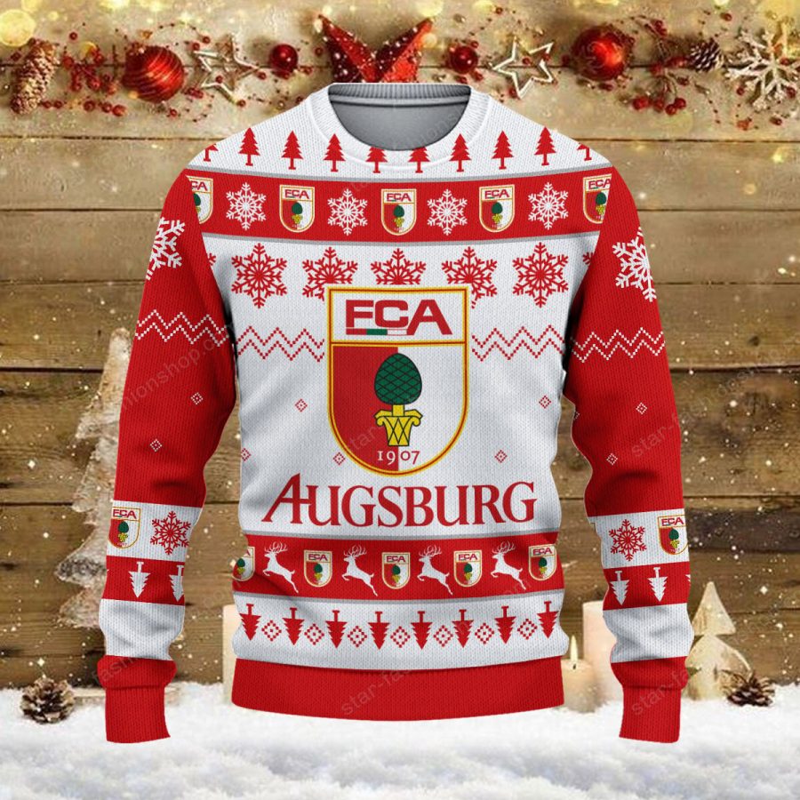 Weihnachtspullover FC Augsburg – Ugly Christmas Sweater – Bild 2