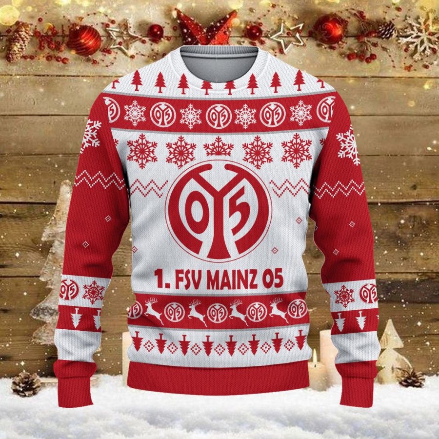 Weihnachtspullover 1. FSV Mainz 05 – Ugly Christmas Sweater – Bild 2