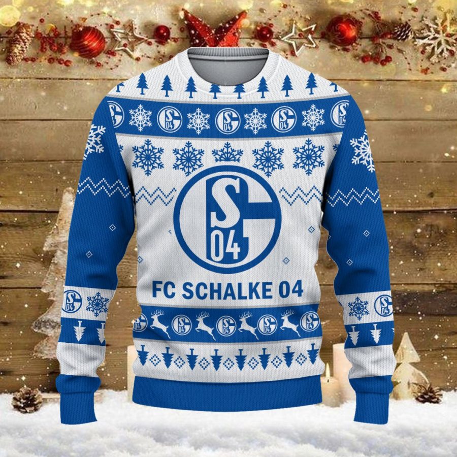 Weihnachtspullover Schalke 04 – Ugly Christmas Sweater – Bild 2
