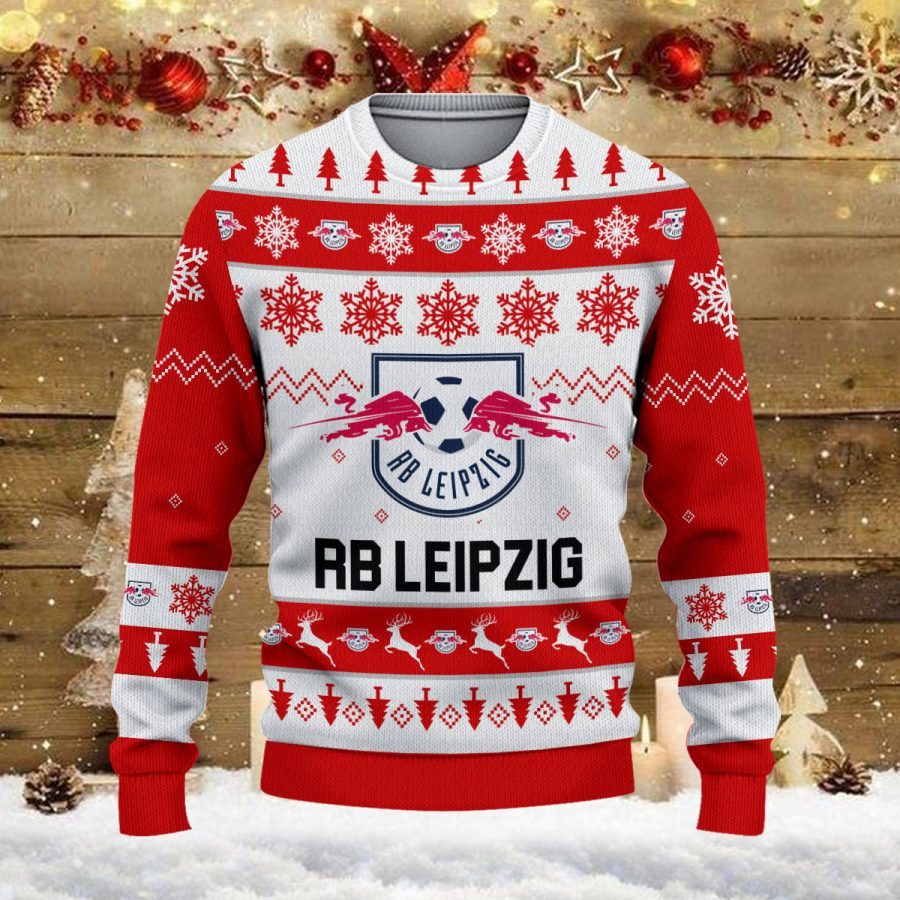 Weihnachtspullover RB Leipzig – Ugly Christmas Sweater – Bild 2