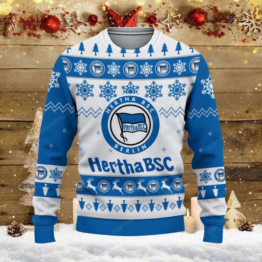 Weihnachtspullover Hertha BSC – Ugly Christmas Sweater – Bild 2