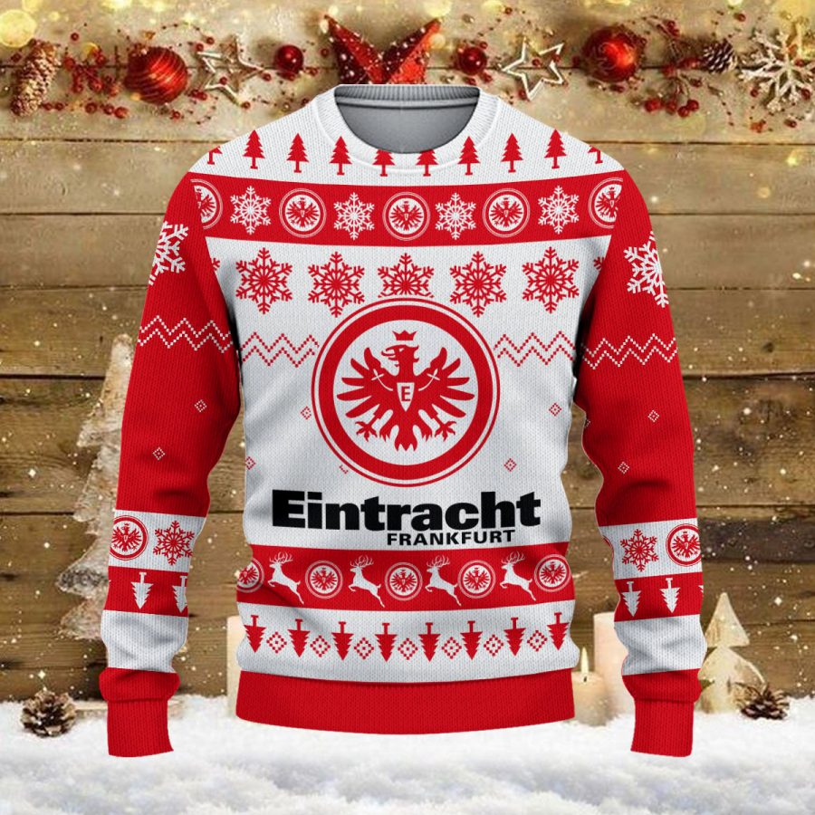 Weihnachtspullover Eintracht Frankfurt – Ugly Christmas Sweater – Bild 2