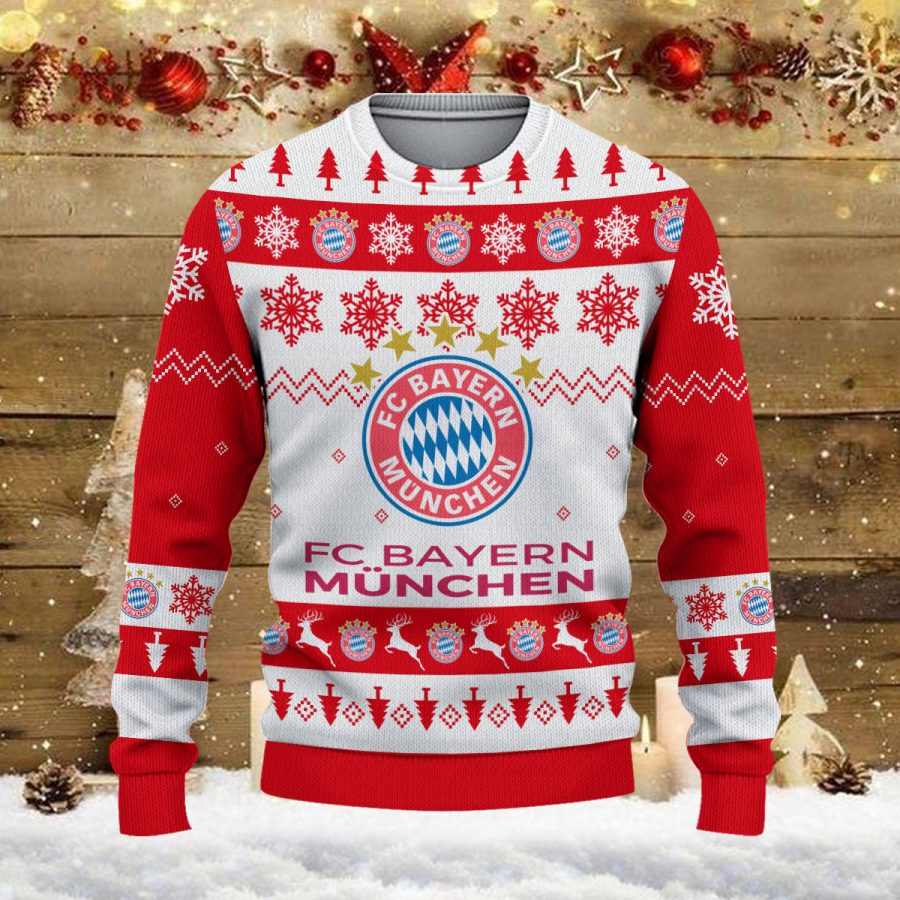 Weihnachtspullover Bayern München – Ugly Christmas Sweater – Bild 2