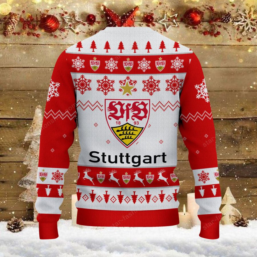 Weihnachtspullover VfB Stuttgart – Ugly Christmas Sweater – Bild 3