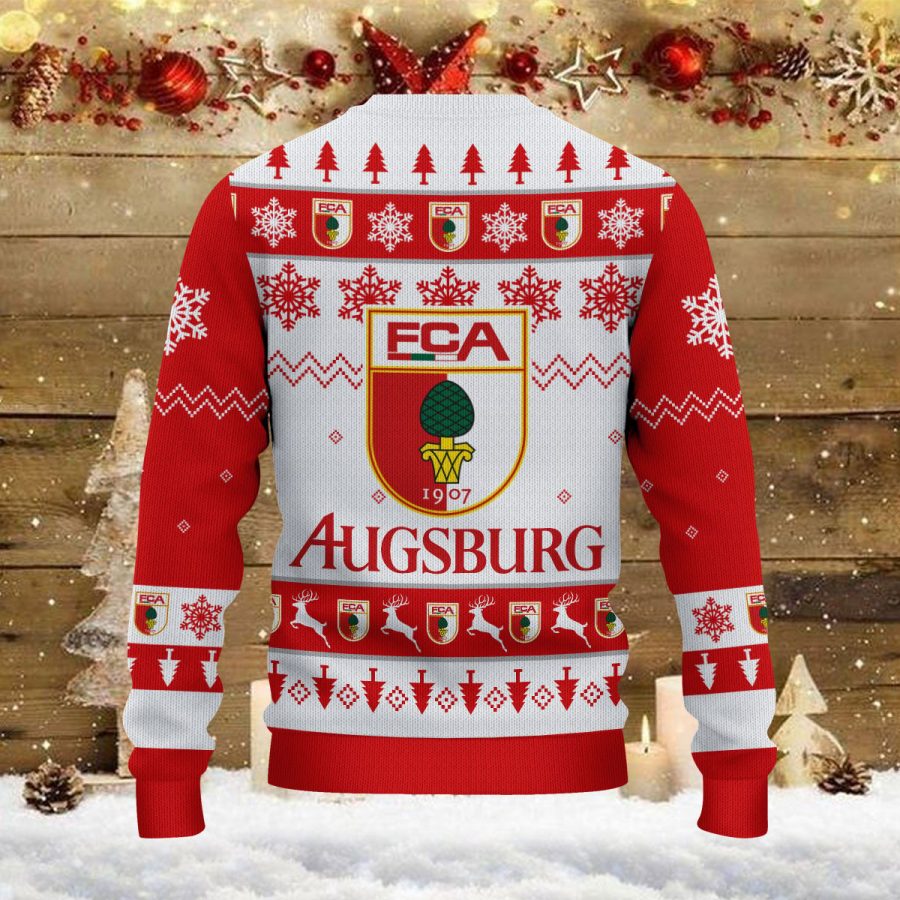 Weihnachtspullover FC Augsburg – Ugly Christmas Sweater – Bild 3