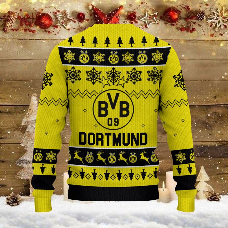 Weihnachtspullover Borussia Dortmund – Ugly Christmas Sweater – Bild 3