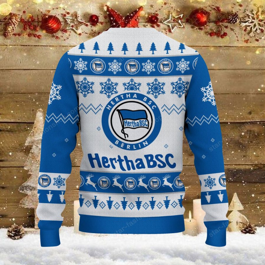 Weihnachtspullover Hertha BSC – Ugly Christmas Sweater – Bild 3