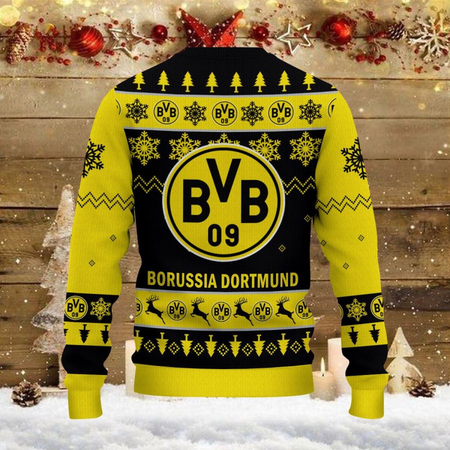 Weihnachtspullover Borussia Dortmund II – Ugly Christmas Sweater – Bild 3