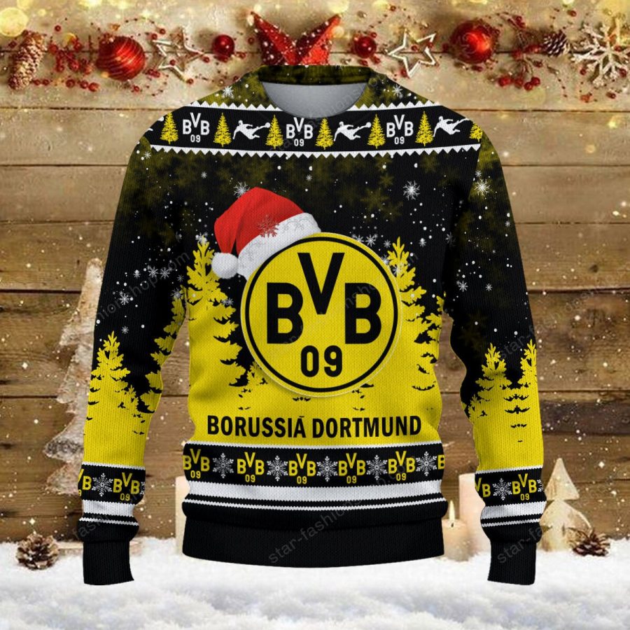 Weihnachtspullover Borussia Dortmund II – Ugly Christmas Sweater – Bild 2