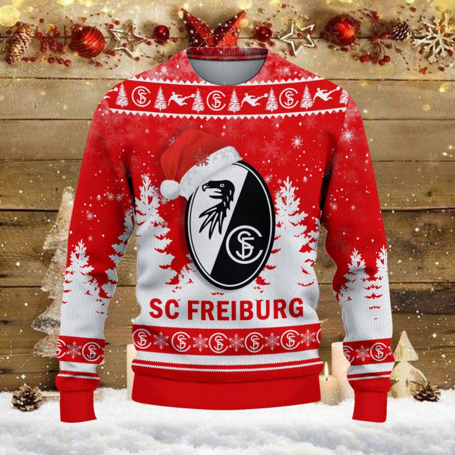 Weihnachtspullover SC Freiburg II – Ugly Christmas Sweater – Bild 2