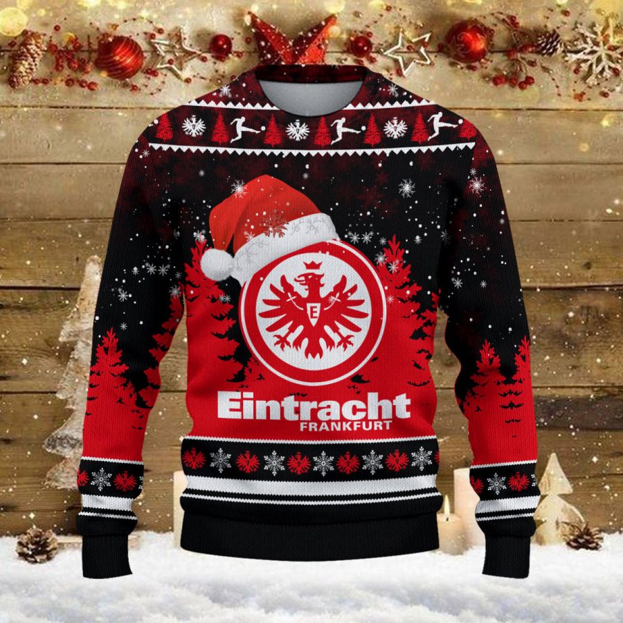 Weihnachtspullover Eintracht Frankfurt – Ugly Christmas Sweater – Bild 2