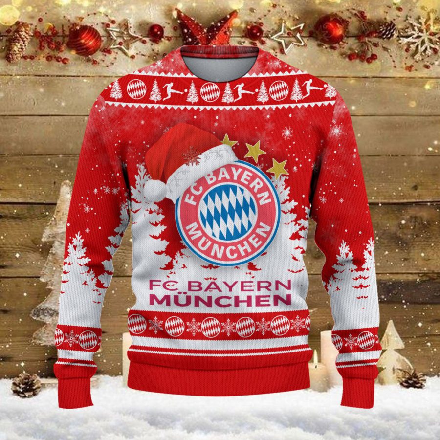 Weihnachtspullover Bayern München – Ugly Christmas Sweater – Bild 2