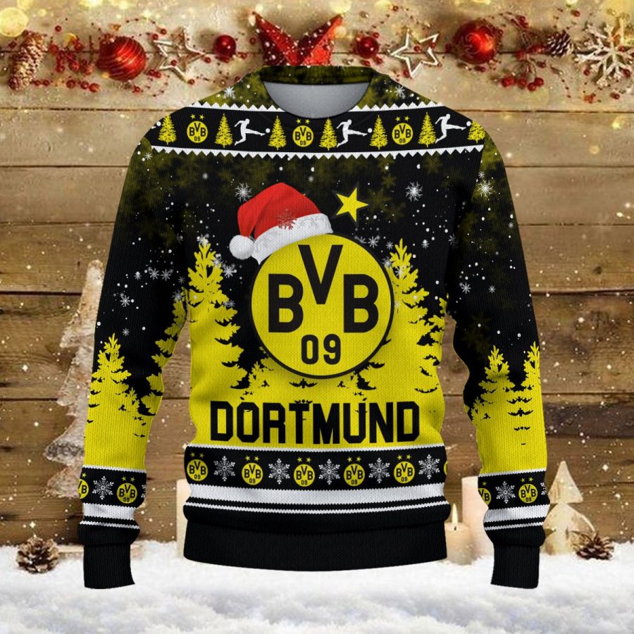 Weihnachtspullover Borussia Dortmund – Ugly Christmas Sweater – Bild 2