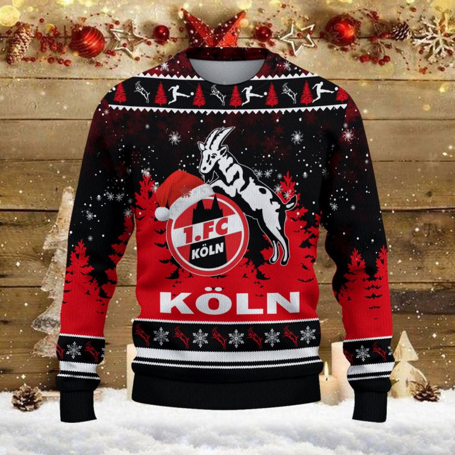 Weihnachtspullover 1. FC Köln – Ugly Christmas Sweater – Bild 2