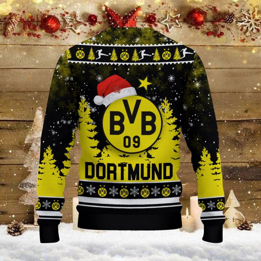 Weihnachtspullover Borussia Dortmund – Ugly Christmas Sweater – Bild 3